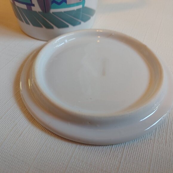 HTF Davids Tea BEACH HUT Perfect Mug Coffee Tea Summer Colour Change - Picture 4 of 6